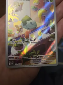 Bulbasaur 143/142 Illustration Rare Stellar Crown Pokemon Near Mint - Image 5