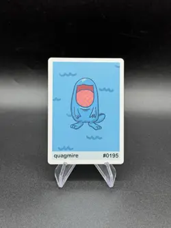 Quagmire - Quagsire #195 Pookiemoot Series 2 Custom Fan Art Pokemon - Image 1