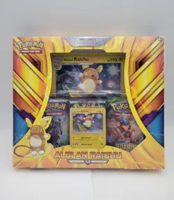 Pokemon Alolan Raichu Box Roaring Skies/Sun & Moon Factory Sealed - Image 1