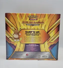 Pokemon Alolan Raichu Box Roaring Skies/Sun & Moon Factory Sealed - Image 2