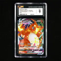 CGC 9 MINT 2023 Pokemon CHN Vivid Portrayals: Li Holo Charizard VMAX 031/115 - Image 2