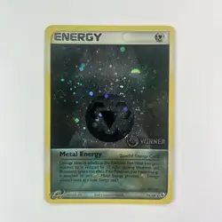 Pokemon Metal Energy Winner Stamp Holo Double Swirl Ruby Sapphire Set 94/109 - Image 1