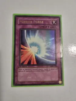 Yugioh TCG Mirror Force MRD-138 Ultra Rare 1st Edition HP - Image 1