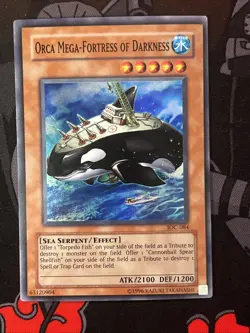 Orca Mega-Fortress of Darkness IOC-084 Unlimited Super Rare LP - Image 3