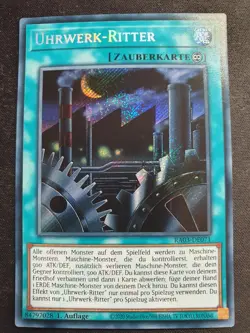 Yu-Gi-Oh! RA03-DE071 Uhrwerk-Ritter Secret Rare NM 1st - Image 1