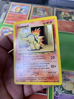 Pokemon Binder Collection Cyndaquil Cards WOTC EX Era XY Call Of Legends - Image 5