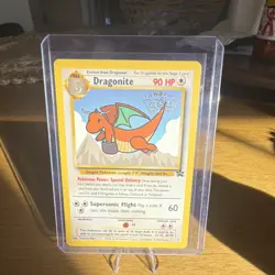 Pokemon Dragonite 05/53 Wotc Promo Regular Movie Promo Card HP 90 - Image 1