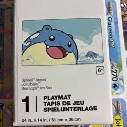 New Pokemon Center Exclusive TCG Card Game Spheal Appeal Playmat Play Mat - Image 5