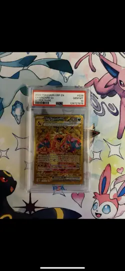 PSA 10 Charizard Gold Hyper Rare Card 228/197 Obsidian Flames Graded Pokemon TCG - Image 1