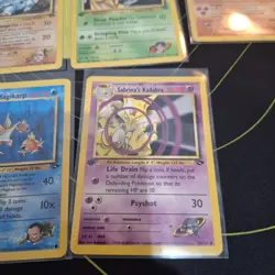 Pokemon Non Holo E-Reader Lot , all cards LP to NM, Dark Char. Free hp/dmg - Image 4