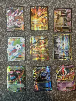 14 Pokemon Cards Lot-6 EX, 6 Mega EX, 2 GX | 10 Full Art|Raw|Collectr Value $725 - Image 3