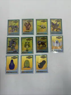 Lot Of 11 | Digimon Toy Exclusive Promo Card | Bandai 2000 (2 Sealed) LP-MP - Image 1