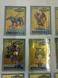 Lot Of 11 | Digimon Toy Exclusive Promo Card | Bandai 2000 (2 Sealed) LP-MP - Image 2