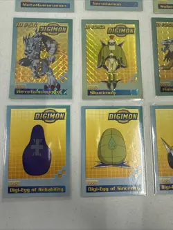 Lot Of 11 | Digimon Toy Exclusive Promo Card | Bandai 2000 (2 Sealed) LP-MP - Image 5
