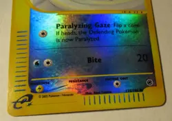 Pokemon TCG Expedition Base Set Totodile 135/165 Reverse Holo Card 2002 Played - Image 5