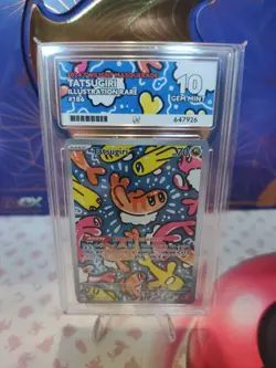 Pokemon TCG ACE 10!! Tatsugiri Card Twilight Masquerade 186/167 - Image 1