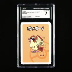 CGC 7 NEAR MINT 2019 Pokemon Playing Cards JPN Old Maid Pidgey - Image 1