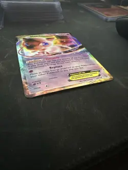 Pokemon Mew EX Dragons Exalted Holo Card 46/124 LP-NM Condition - Image 2