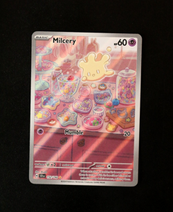 Pokemon Card TCG - Milcery 152/142 - Stellar Crown - Illustration Rare - NM ⭐ - Image 1