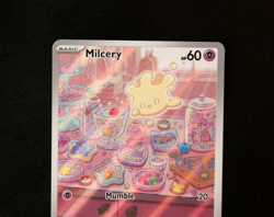 Pokemon Card TCG - Milcery 152/142 - Stellar Crown - Illustration Rare - NM ⭐ - Image 2