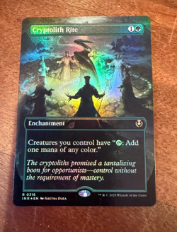 Cryptolith Rite (Borderless Foil) #316 - MTG Innistrad Remastered INR - NM - Image 1
