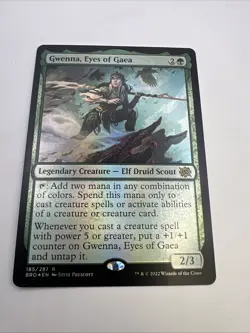 Gwenna, Eyes of Gaea #185 (Foil) (NM) Brothers' War BRO Magic MTG - Image 1
