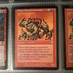 MTG - Siege-Gang Commander - Scourge - 3x LP (Magic: The Gathering) - Image 2