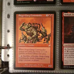 MTG - Siege-Gang Commander - Scourge - 3x LP (Magic: The Gathering) - Image 3
