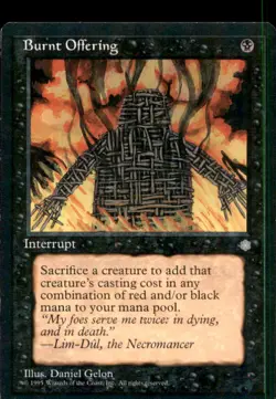 MTG Burnt Offering LP Light Play Ice Age [5051] - Image 1