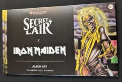 MTG Secret Lair x Iron Maiden Album Art Rainbow FOIL Edition SEALED - Image 1