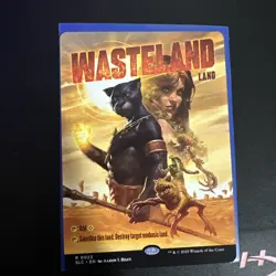 MTG Secret Lair Encyclopedia of Magic the Gathering Wasteland RARE - Image 1