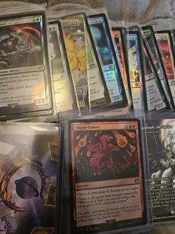 Magic: The Gathering Lot W/ Sephiroth, the Savior Non Holo & Deck Box - Image 3