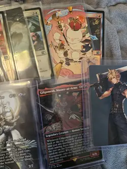 Magic: The Gathering Lot W/ Sephiroth, the Savior Non Holo & Deck Box - Image 4