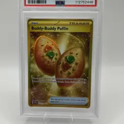 Buddy-Buddy Poffin 223/167 PSA 9 MINT Pokemon Sv06: Twilight Masquerade - Image 2