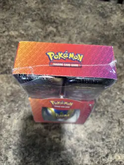 Pokemon TCG Paldean Fates Sam’s Club Exclusive 3 Tin Pack - Factory Sealed - Image 3
