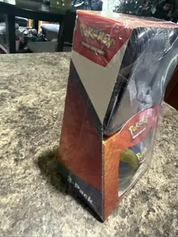 Pokemon TCG Paldean Fates Sam’s Club Exclusive 3 Tin Pack - Factory Sealed - Image 4