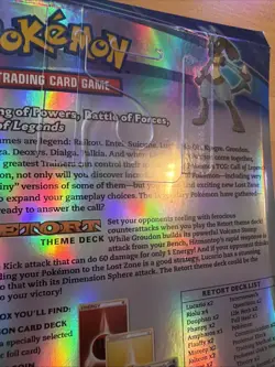 Call Of Legends 2011 Pokemon Lucario Theme Deck Sealed Mint RARE!! - Image 4