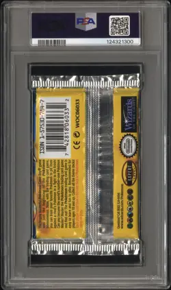 1999 Pokemon Base Set Booster Pack PSA 8 Charizard Art - Image 2