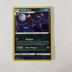Pokemon Umbreon Black Star Promo SWSH129 Evolving Skies Cosmos Holo MINT - Image 1