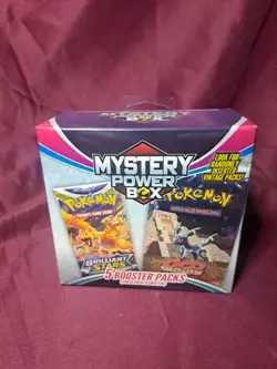 Pokemon 2025 Walmart Mystery Power Box 5 Booster Packs Chase Pack Seeded 1:10 - Image 1