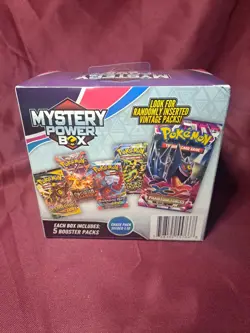 Pokemon 2025 Walmart Mystery Power Box 5 Booster Packs Chase Pack Seeded 1:10 - Image 4