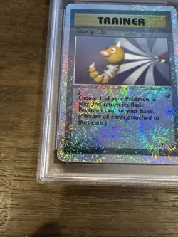 2002 pokemon Scoop Up Legendary Collection Holo PSA 7 - Image 2