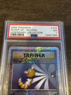 2002 pokemon Scoop Up Legendary Collection Holo PSA 7 - Image 4
