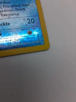 Pokemon Marill 11/18 **swirl** Southern Islands Reverse Holo LP - Image 4