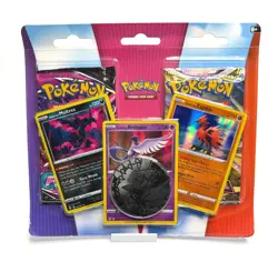 Pokemon TCG: Enhanced Galarian Articuno Zapdos Moltres 3-Pack Blister Sealed NEW 820650851438 - Image 1