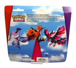 Pokemon TCG: Enhanced Galarian Articuno Zapdos Moltres 3-Pack Blister Sealed NEW 820650851438 - Image 4