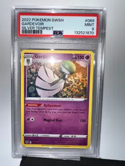 2022 Pokemon SWSH #069 Gardevoir Mint Silver Tempest PSA 9 - Image 1