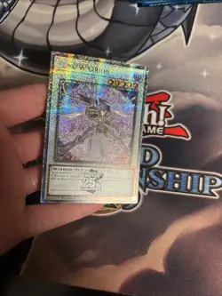 (MC) Yugioh Junk Warrior MZMI-EN000 Quarter Century Secret Rare 1st Ed VLP - Image 3