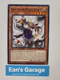 YuGiOh Silvy of the White Forest 1st Edition INFO-EN015 common - MN - Image 1