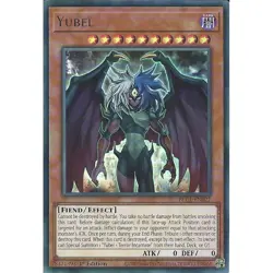 Yubel Yu-Gi-Oh! BLC1-EN027 Mixed Ultra Rare - Image 1